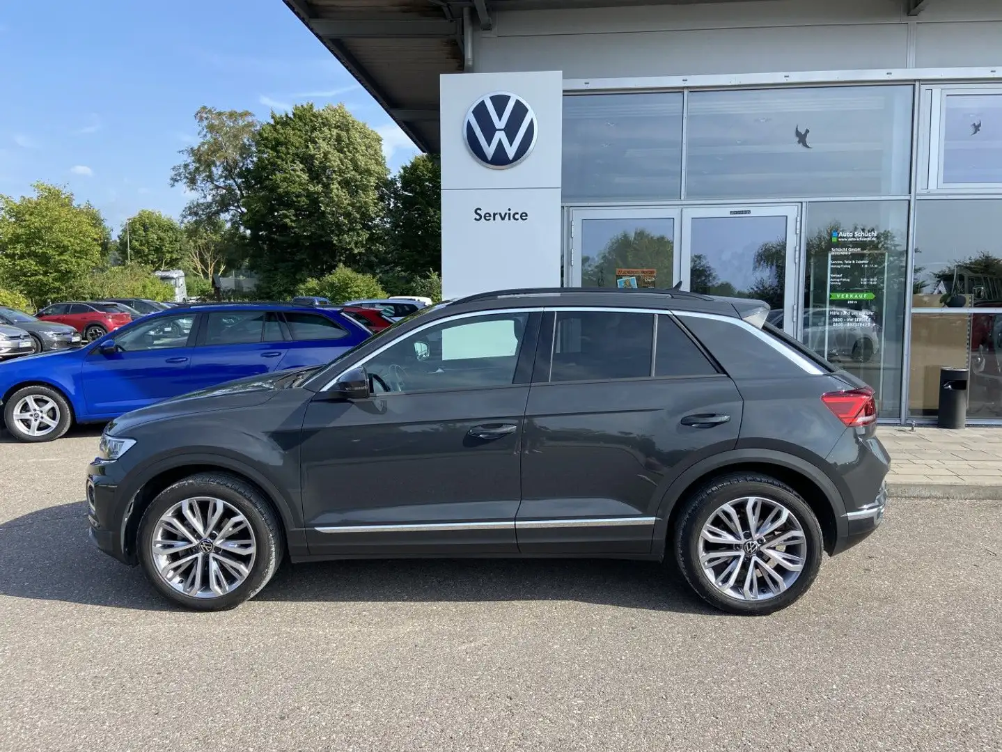 Volkswagen T-Roc 1.5 TSI DSG Sport 18"+FAHRERASSISTENZPAKET Grau - 2