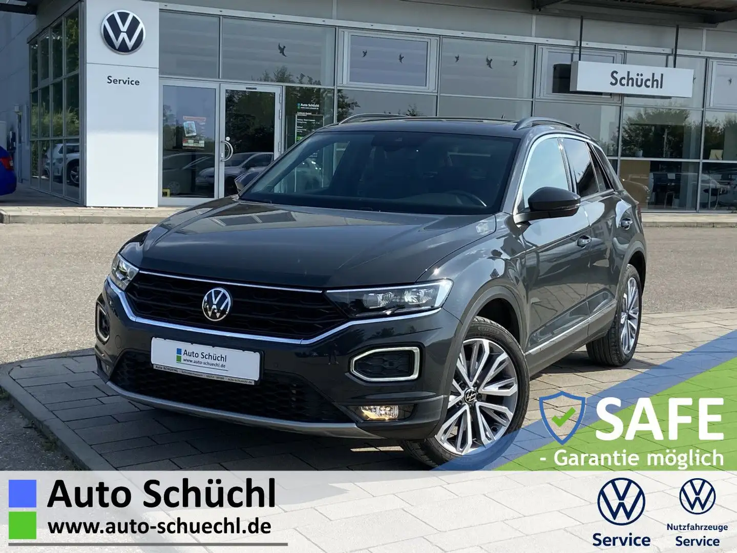 Volkswagen T-Roc 1.5 TSI DSG Sport 18"+FAHRERASSISTENZPAKET Grau - 1
