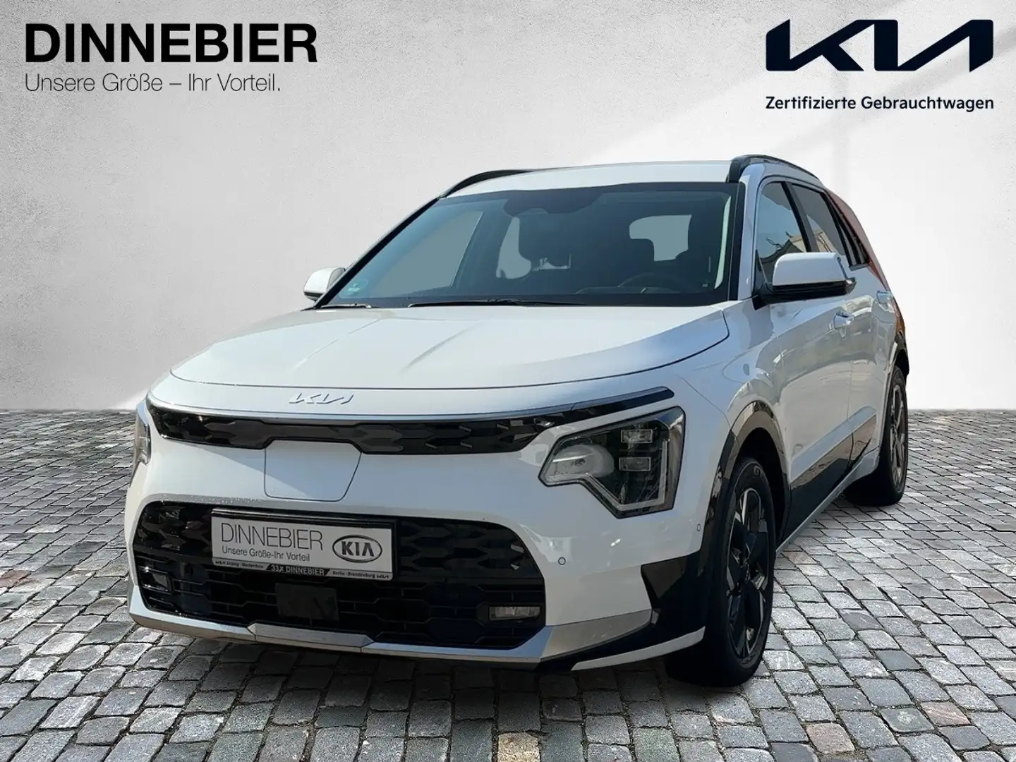 Kia Niro EV Inspiration LED+Navi+Kamera+Headup+SHZ Blanc - 2