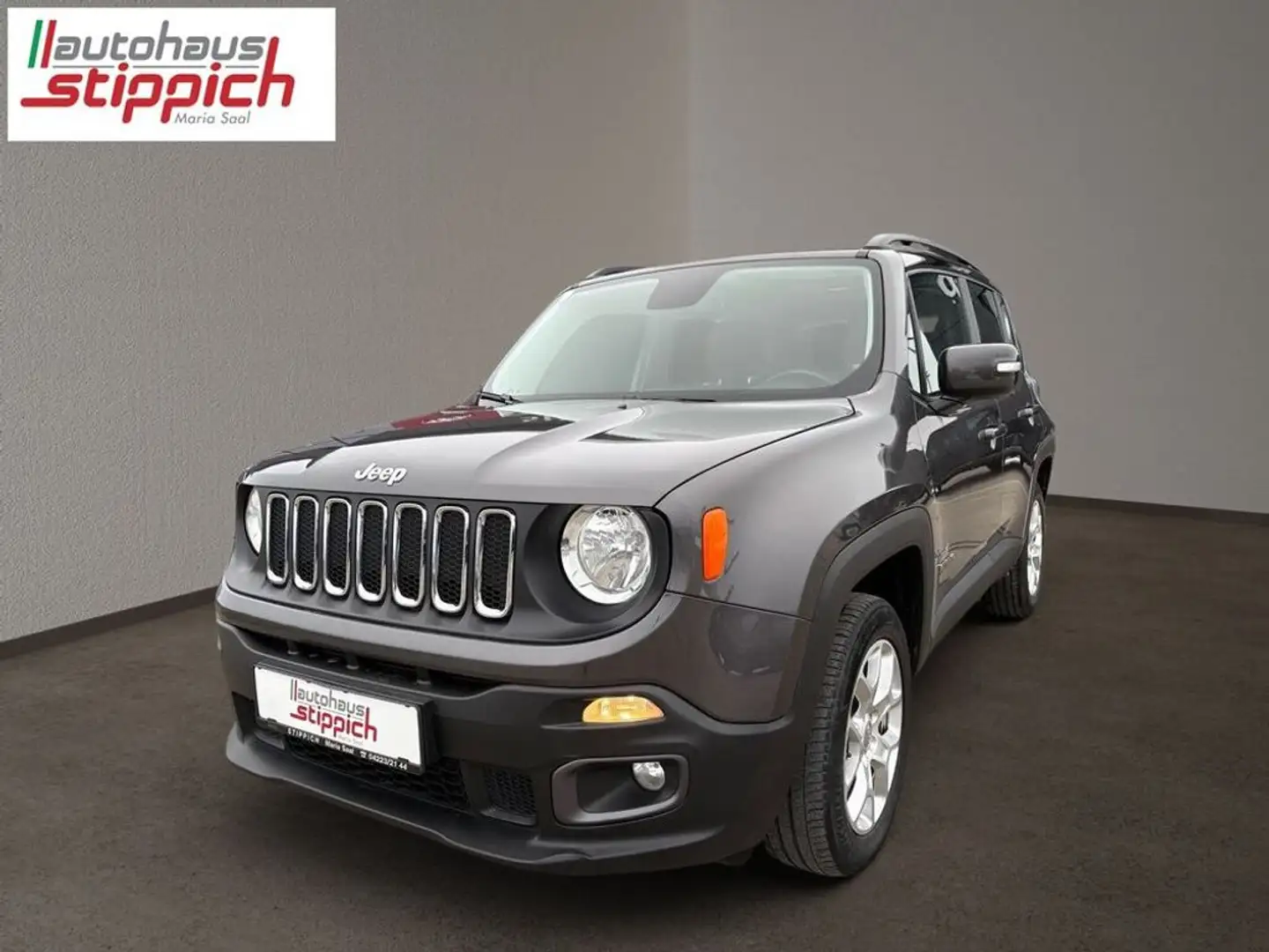 Jeep Renegade 2,0 M-Jet 120 Longitude 4WD Grau - 1