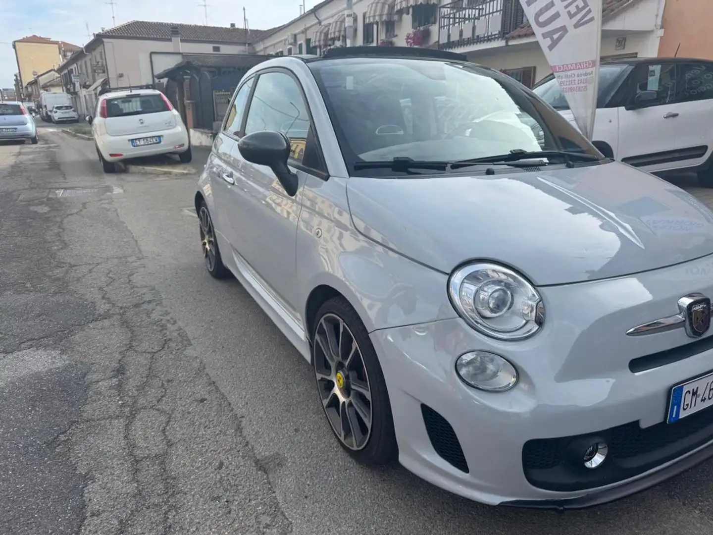 Abarth 500 C 1.4 Turbo T-Jet MTA Grigio - 2