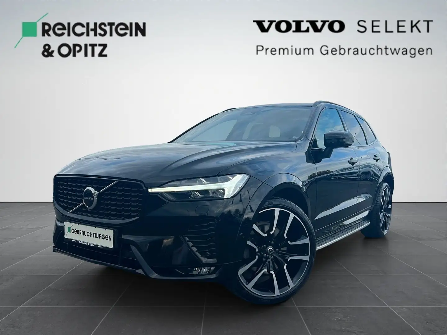 Volvo XC60 B5 D AWD R Design Geartronic/KeyLess/DAB+ Noir - 1