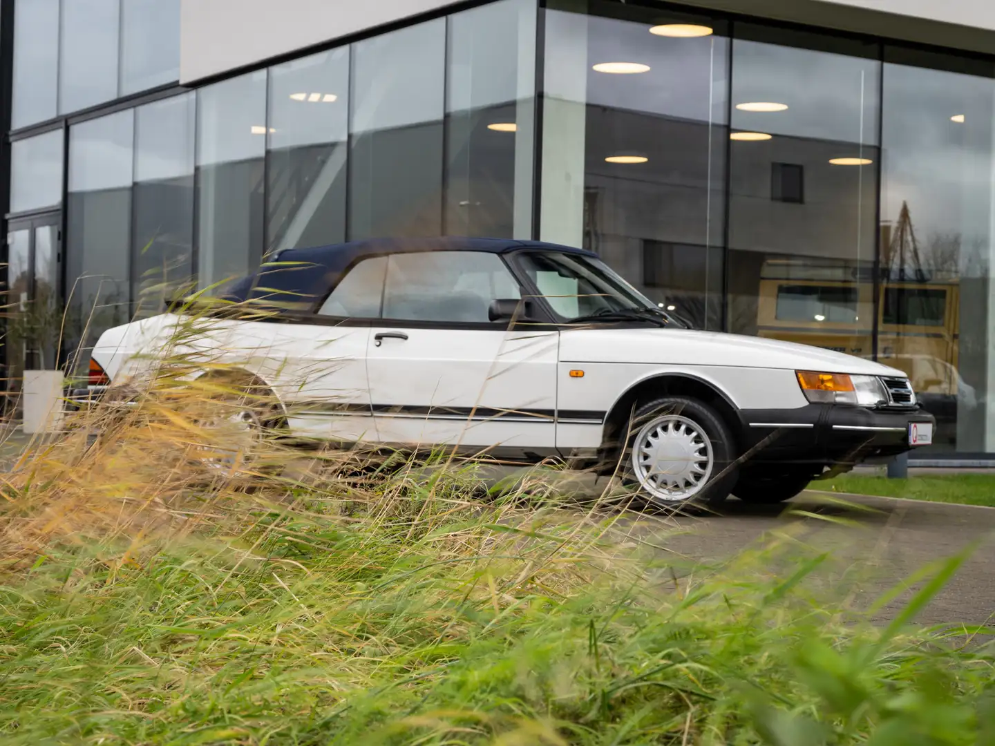 Saab 900 Classic Cabrio Weiß - 2