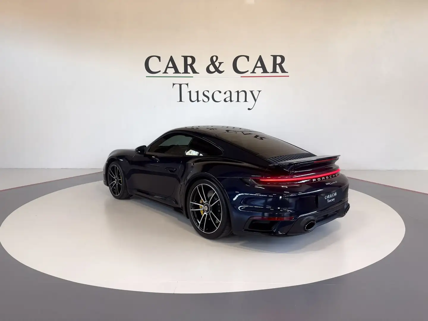 Porsche 992 992 Turbo S Coupé Blau - 2