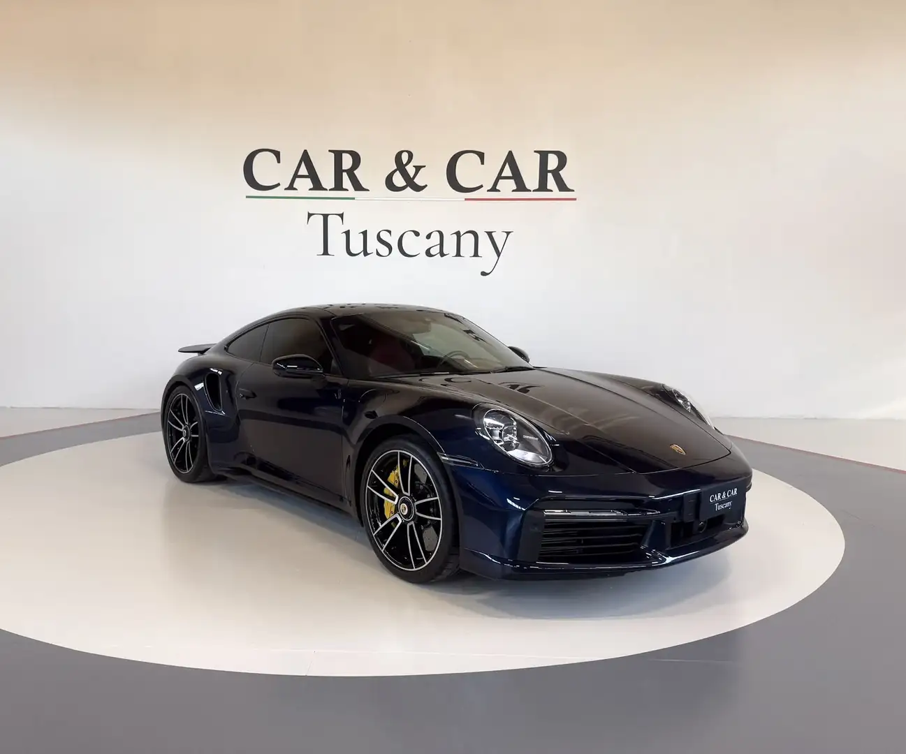 Porsche 992 992 Turbo S Coupé Bleu - 1