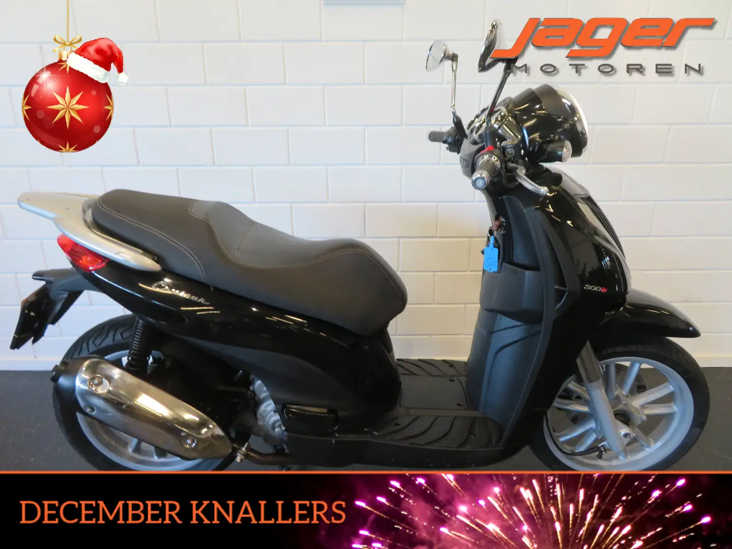 Piaggio Carnaby 300 ZEER FRAAI! Schwarz - 1