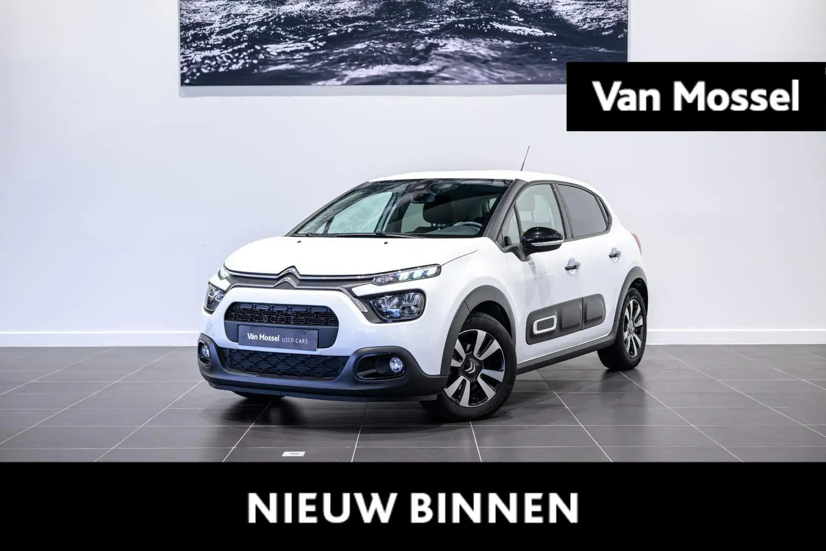 Citroen C3 1.2 Max +gps+camera+park pilot achteraan Blanc - 1