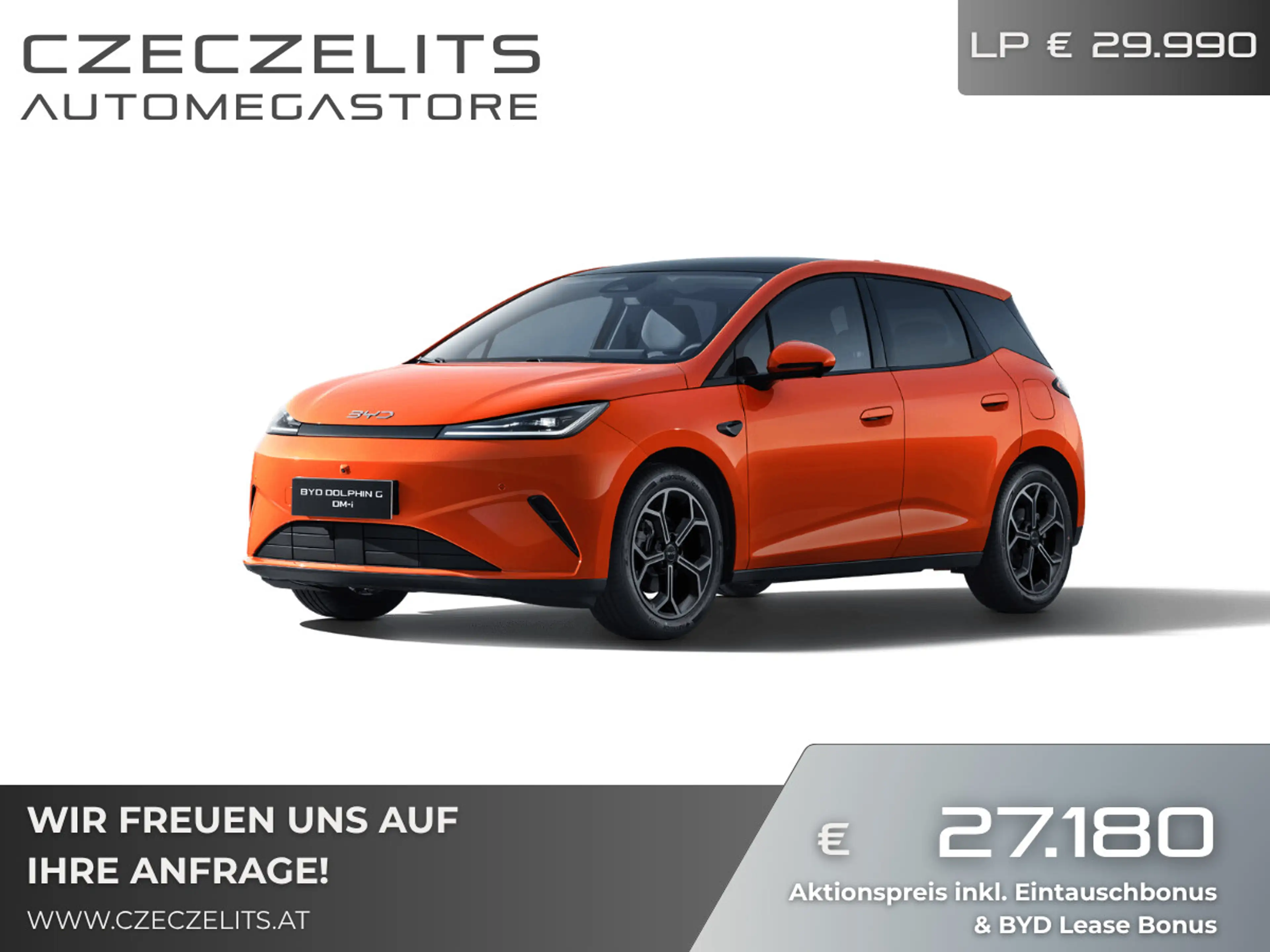 BYD Dolphin G DM-i Comfort Variante Österreich Paket