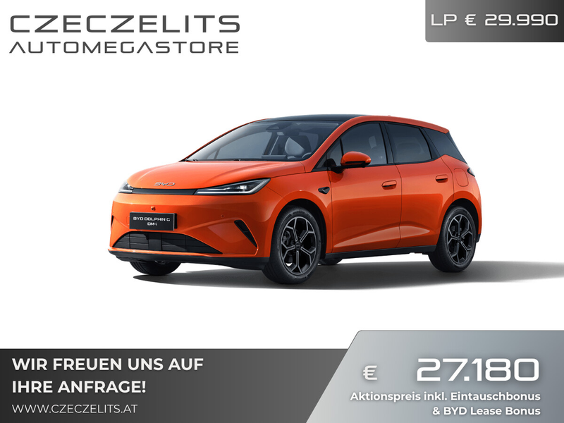 BYD Dolphin G DM-i Comfort Variante Österreich Paket