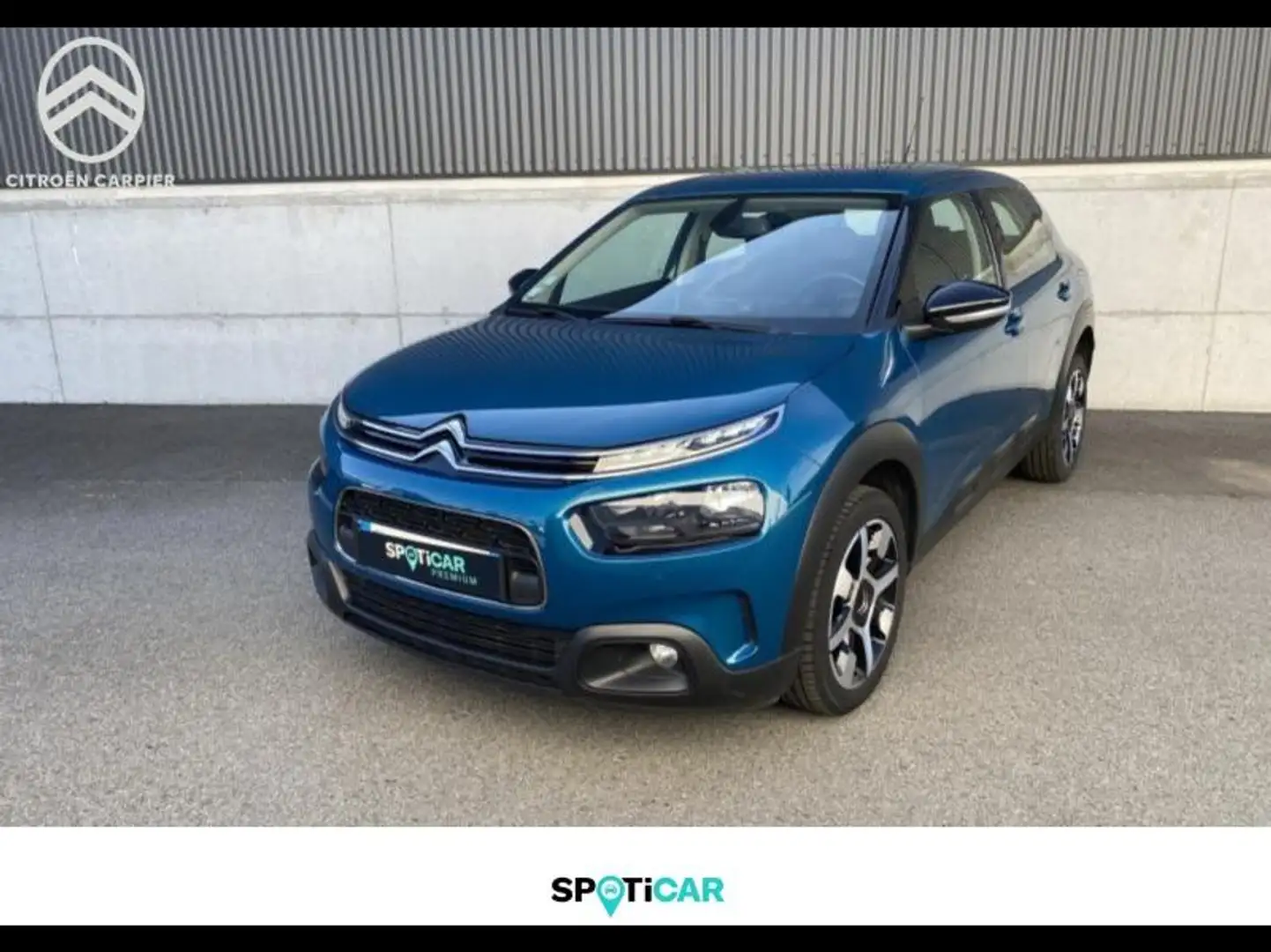 Citroen C4 Cactus BlueHDi 100ch S\u0026S Feel E6.d-TEMP Bleu - 1