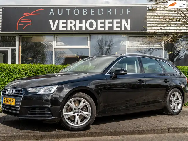 Audi A4 Avant 2.0 TFSI MHEV - AUTOMAAT - ZWART LEDER - CRU