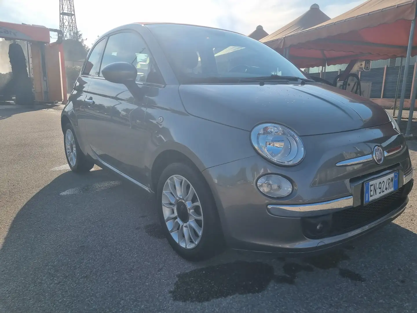 Fiat 500C 500C III 1.2 Lounge 69cv Grigio - 1