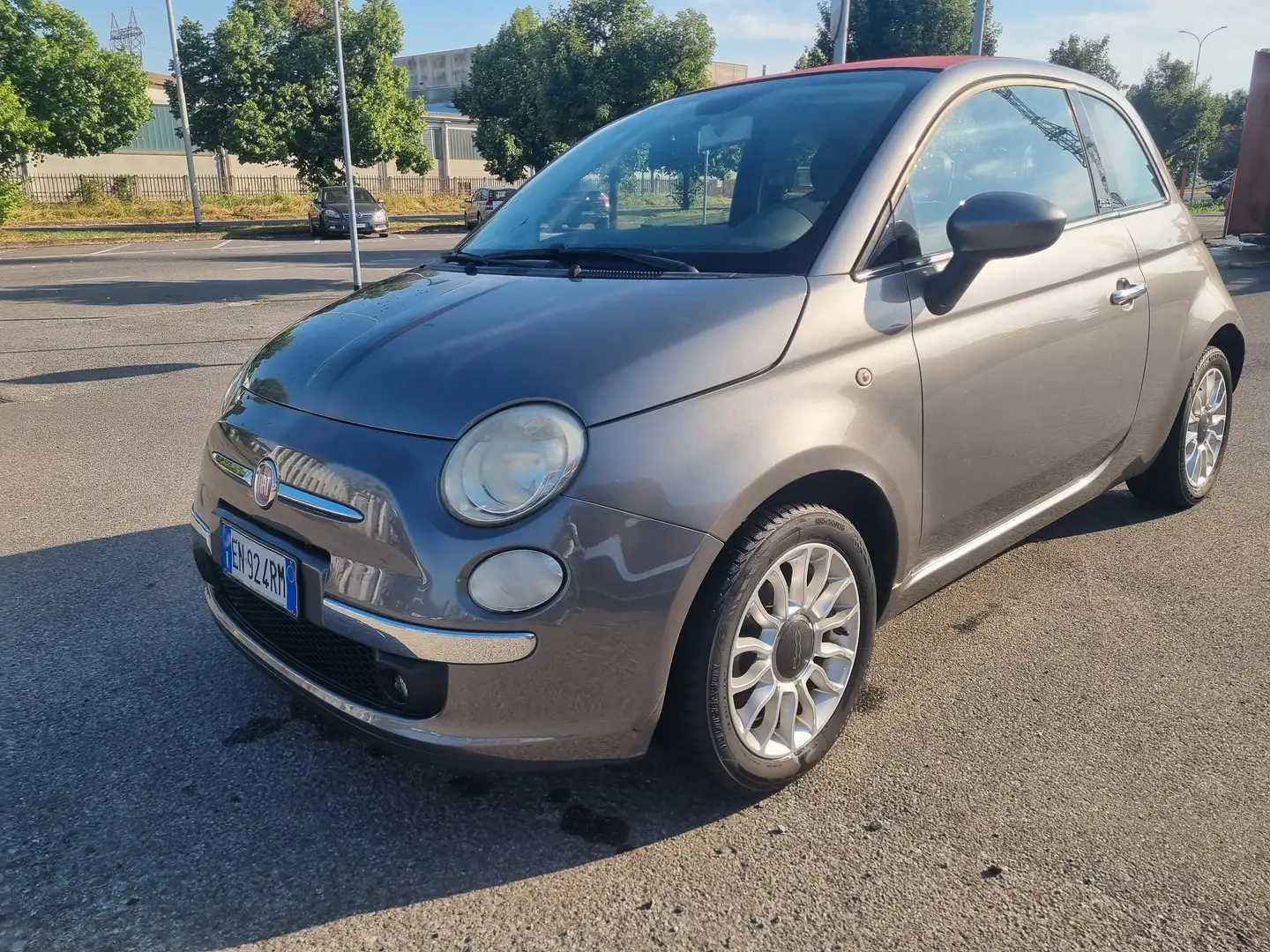 Fiat 500C 500C III 1.2 Lounge 69cv Grigio - 2
