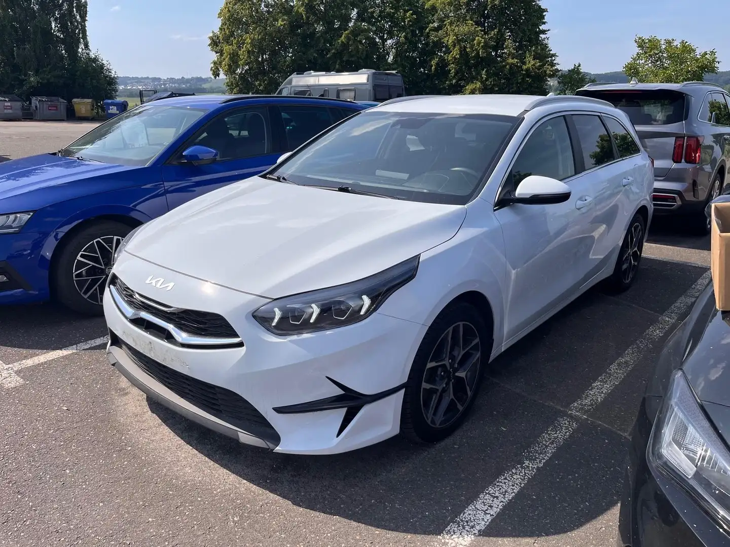 Kia Ceed SW / cee'd SW 1.5 T-GDI DCT LED|Navi|SHZ Weiß - 2