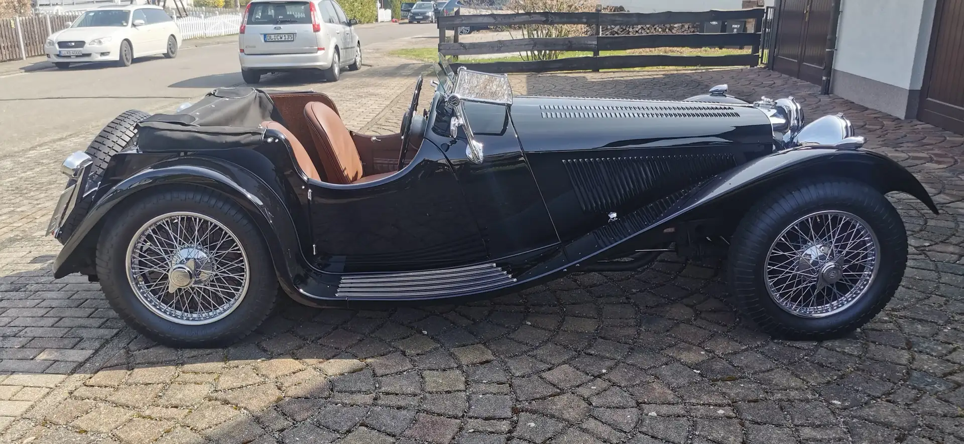 Jaguar SS100 2.5 Negru - 1