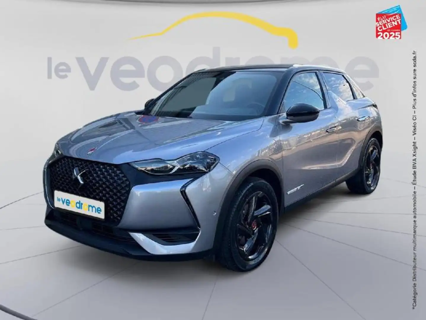 DS Automobiles DS 3 Crossback PureTech 130ch Performance Line Automatique Gris - 1