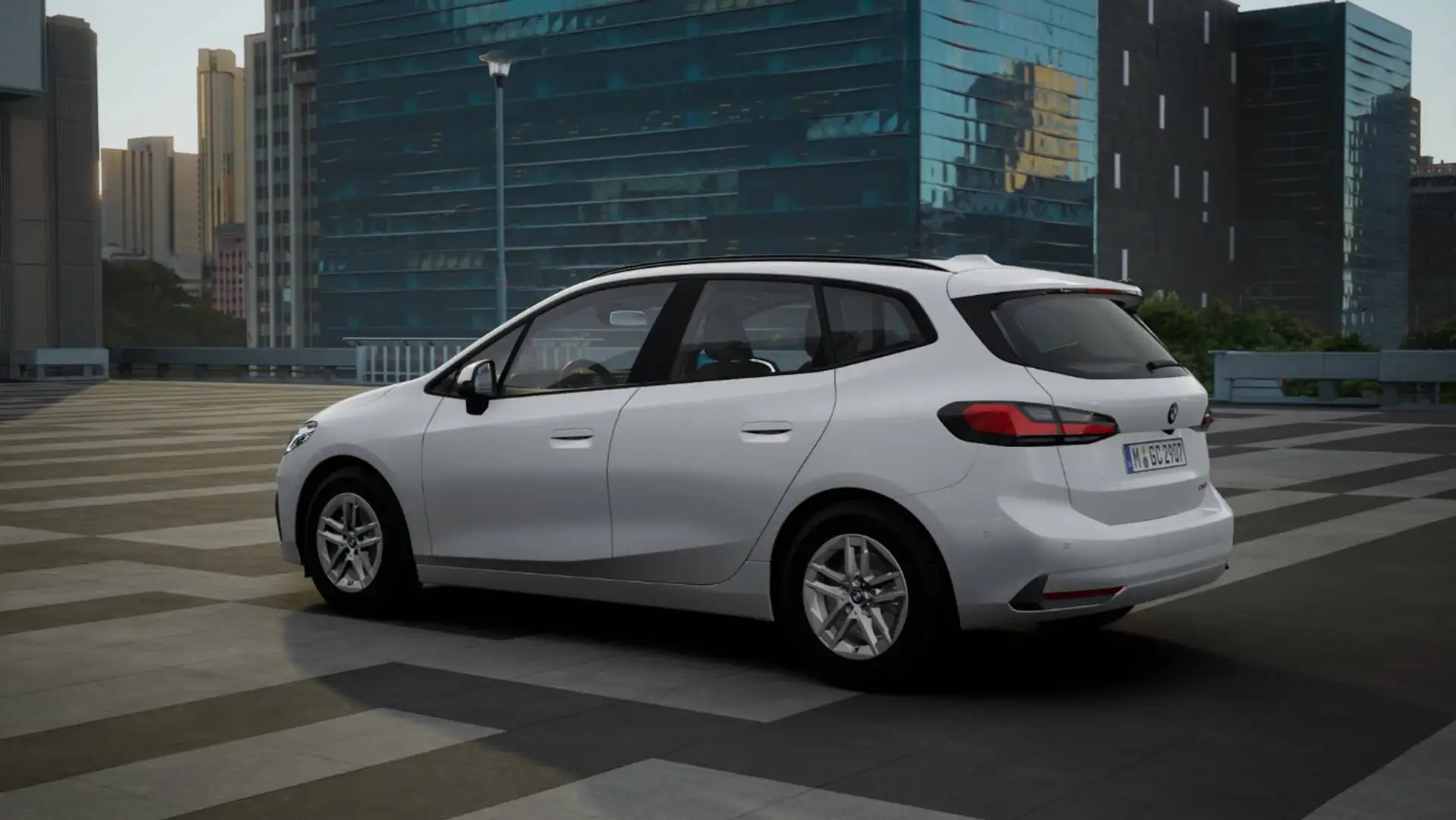 BMW 218 i Active Tourer LED SpurAss Navi ParkAss RFK Wit - 2