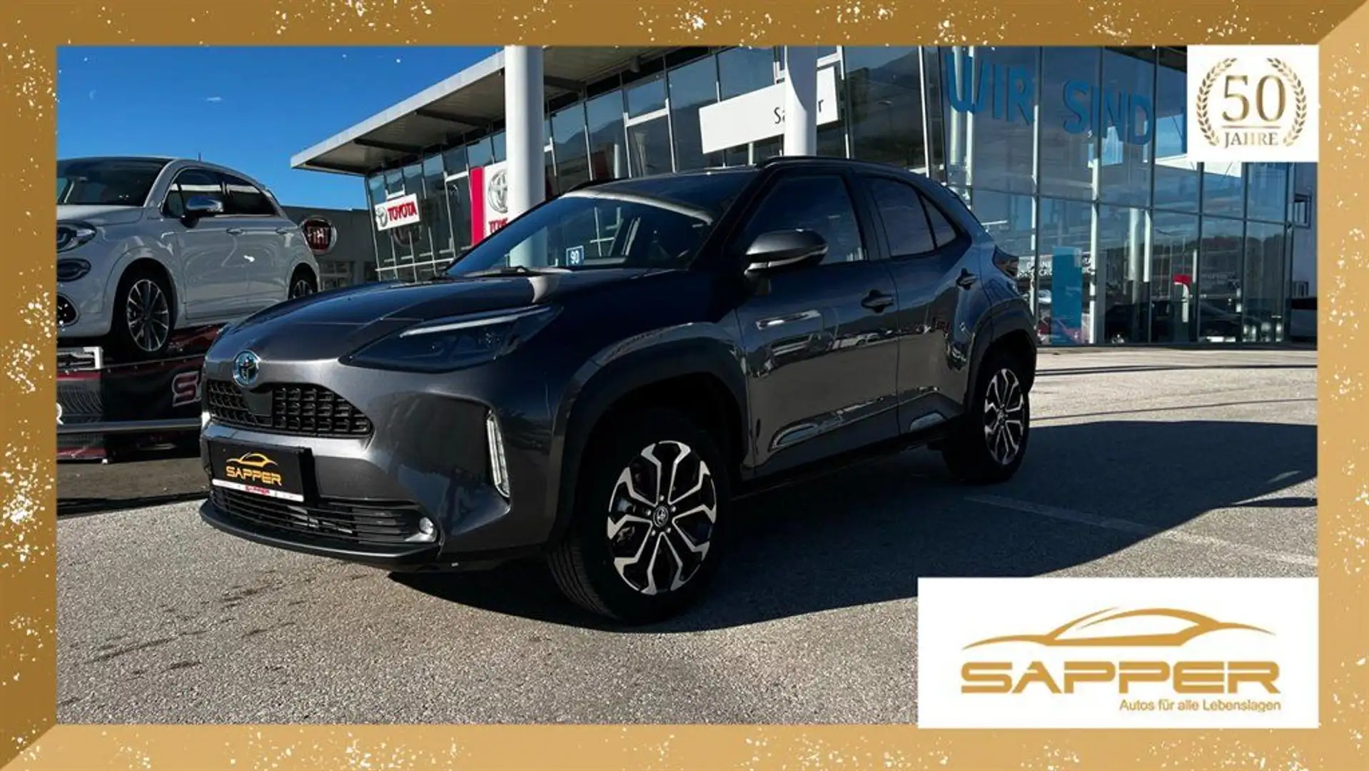 Toyota Yaris Cross 1,5 VVT-i Hybrid Active Drive Aut. Grau - 1