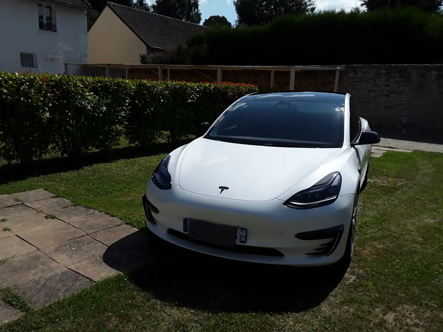 Tesla Model 3 MODEL 3 Standard Range Plus RWD Blanc - 1
