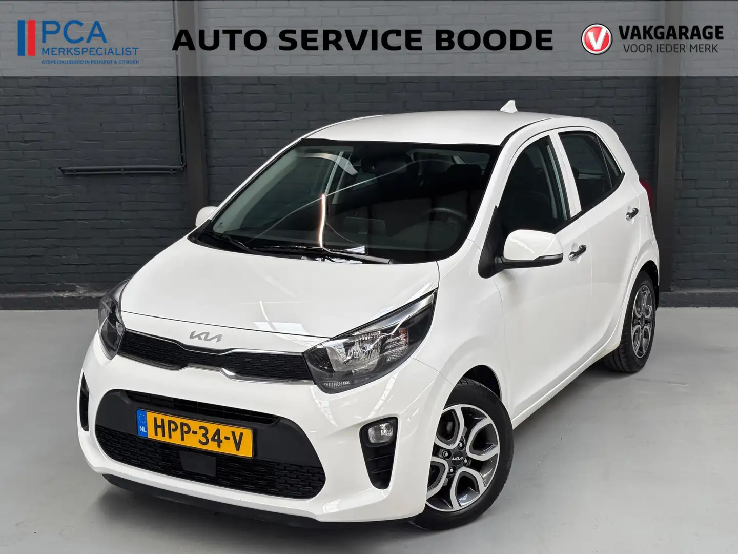 Kia Picanto 1.0 DPi DynamicLine automaat - groot scherm - came Blanc - 1