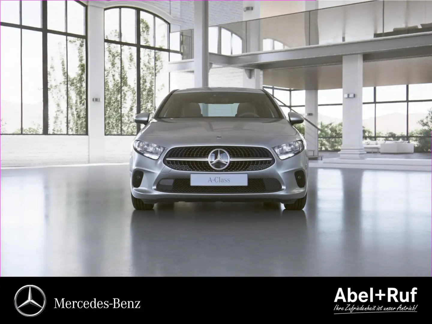 Mercedes-Benz A 200 d Limo PROGRESSIVE+PARKTRONIC+Tempo+SHz Silber - 2
