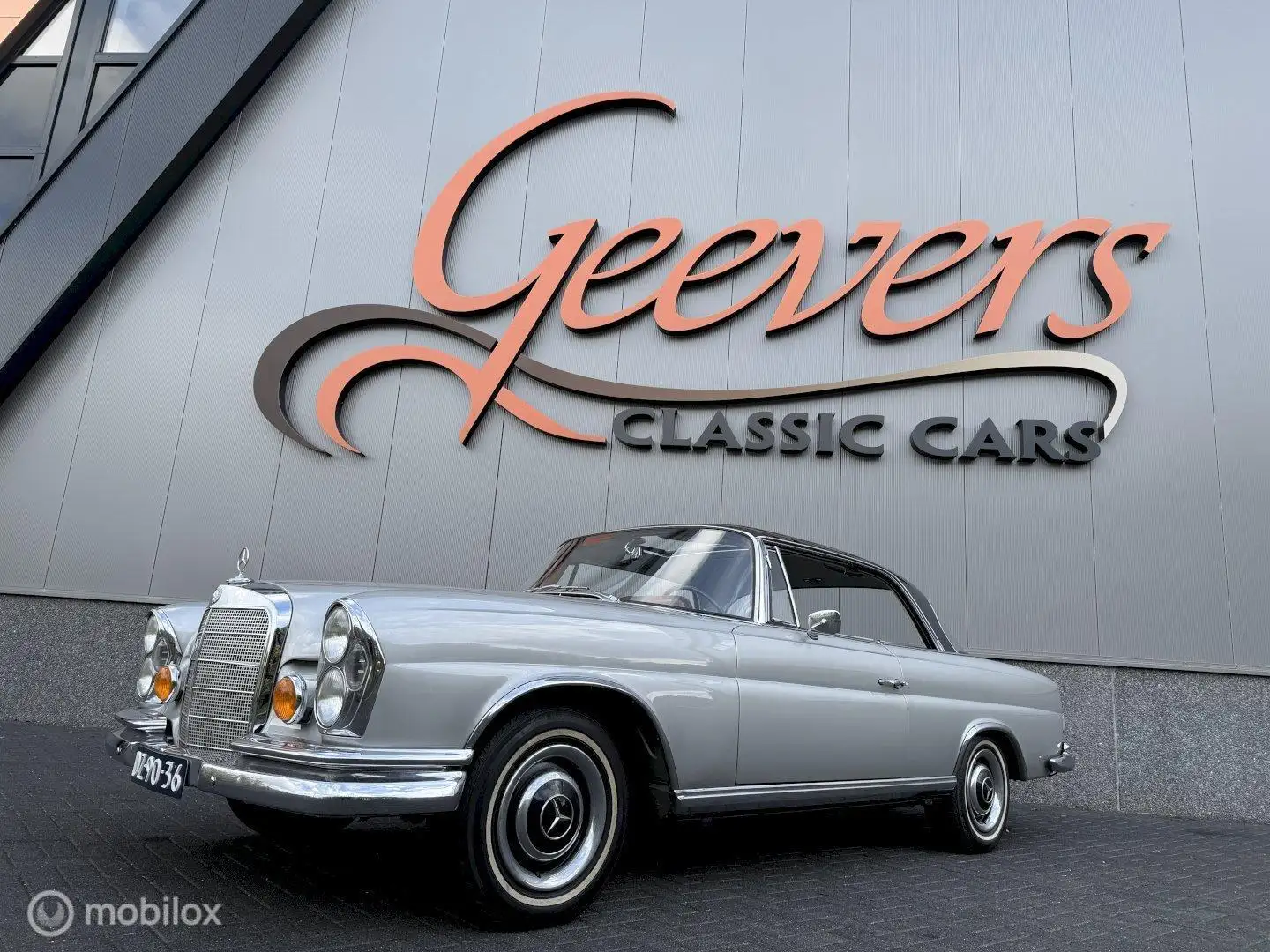 Mercedes-Benz 250 250SE handgeschakeld schuifdak Coupe Argent - 1