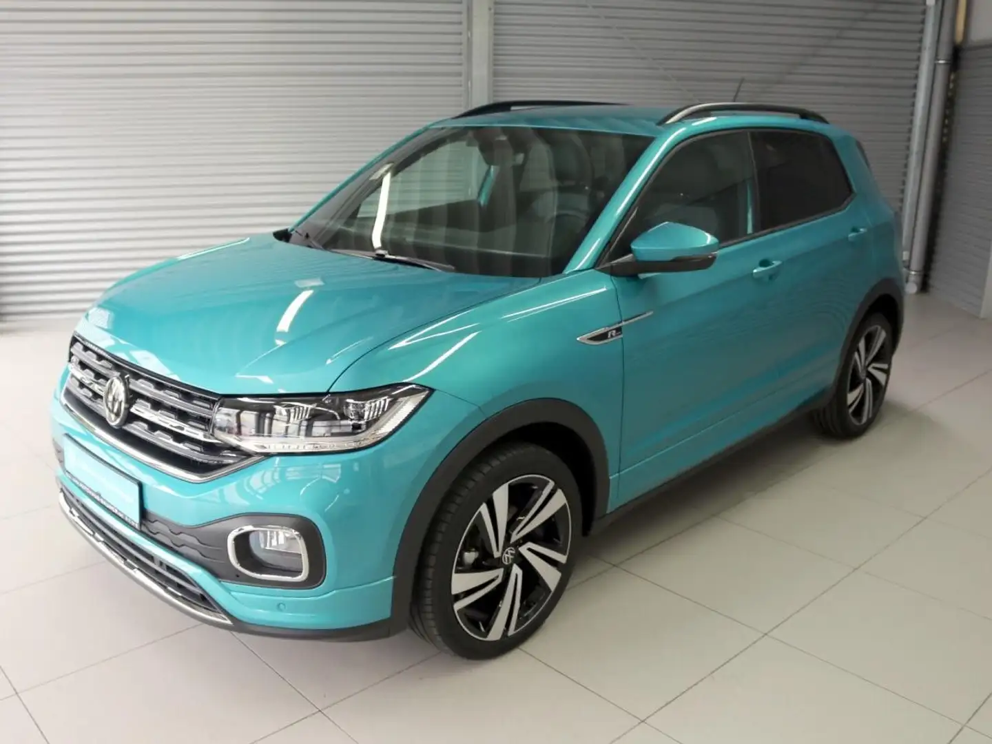 Volkswagen T-Cross R-Line 1.0 TSI DSG Navi LED Kamera ACC PDC Grün - 2