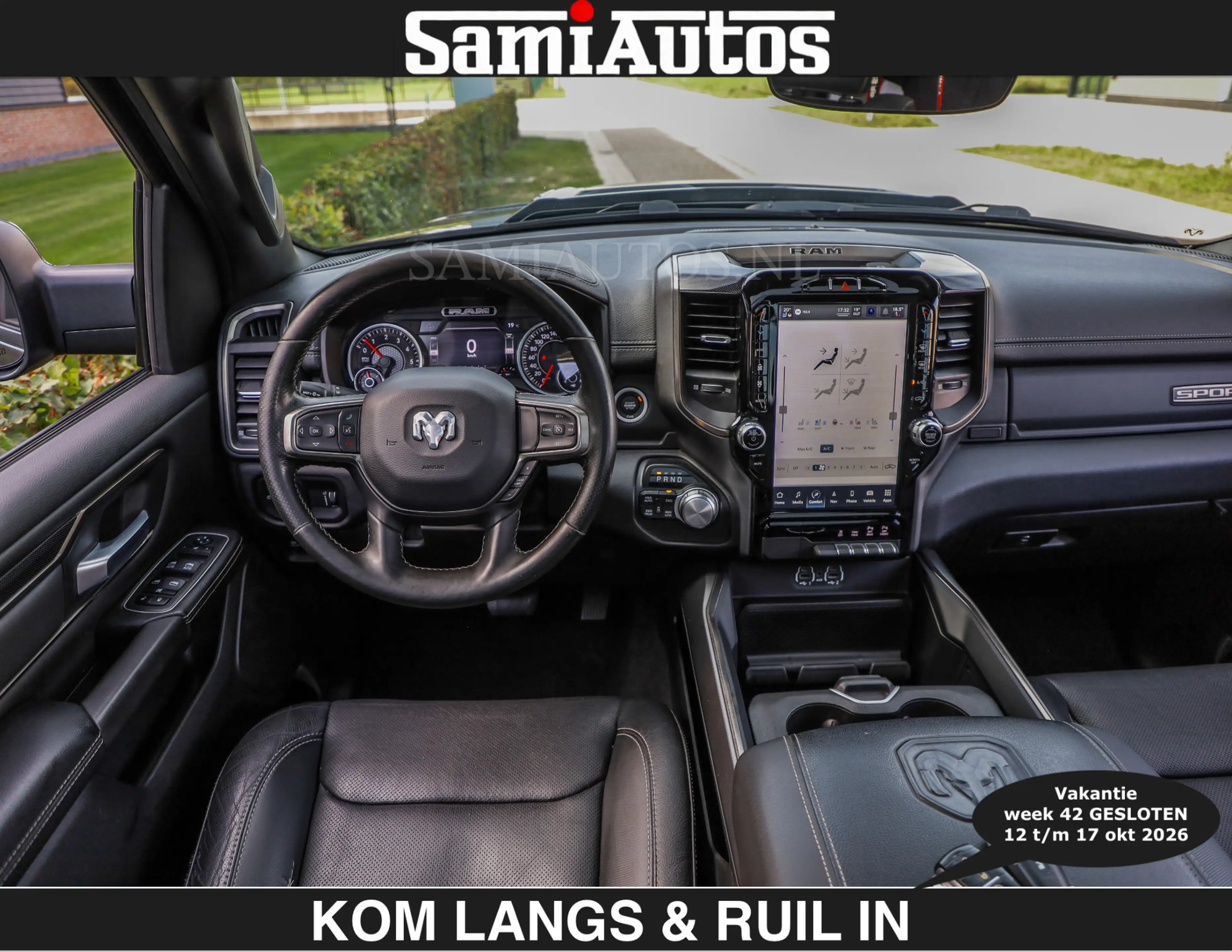 Dodge RAM SPORT | 5.7 V8 HEMI | PANORAMA DAK | GROOT SCHERM — photo 39
