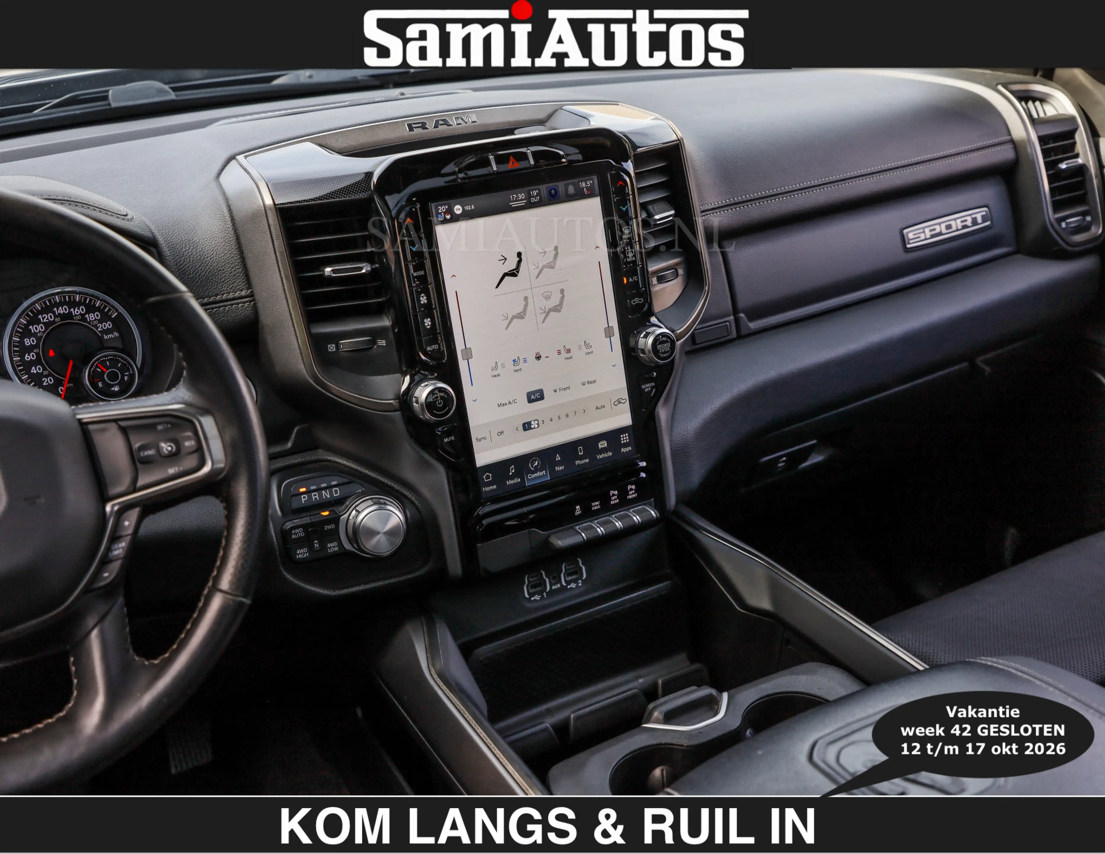 Dodge RAM SPORT | 5.7 V8 HEMI | PANORAMA DAK | GROOT SCHERM — photo 15