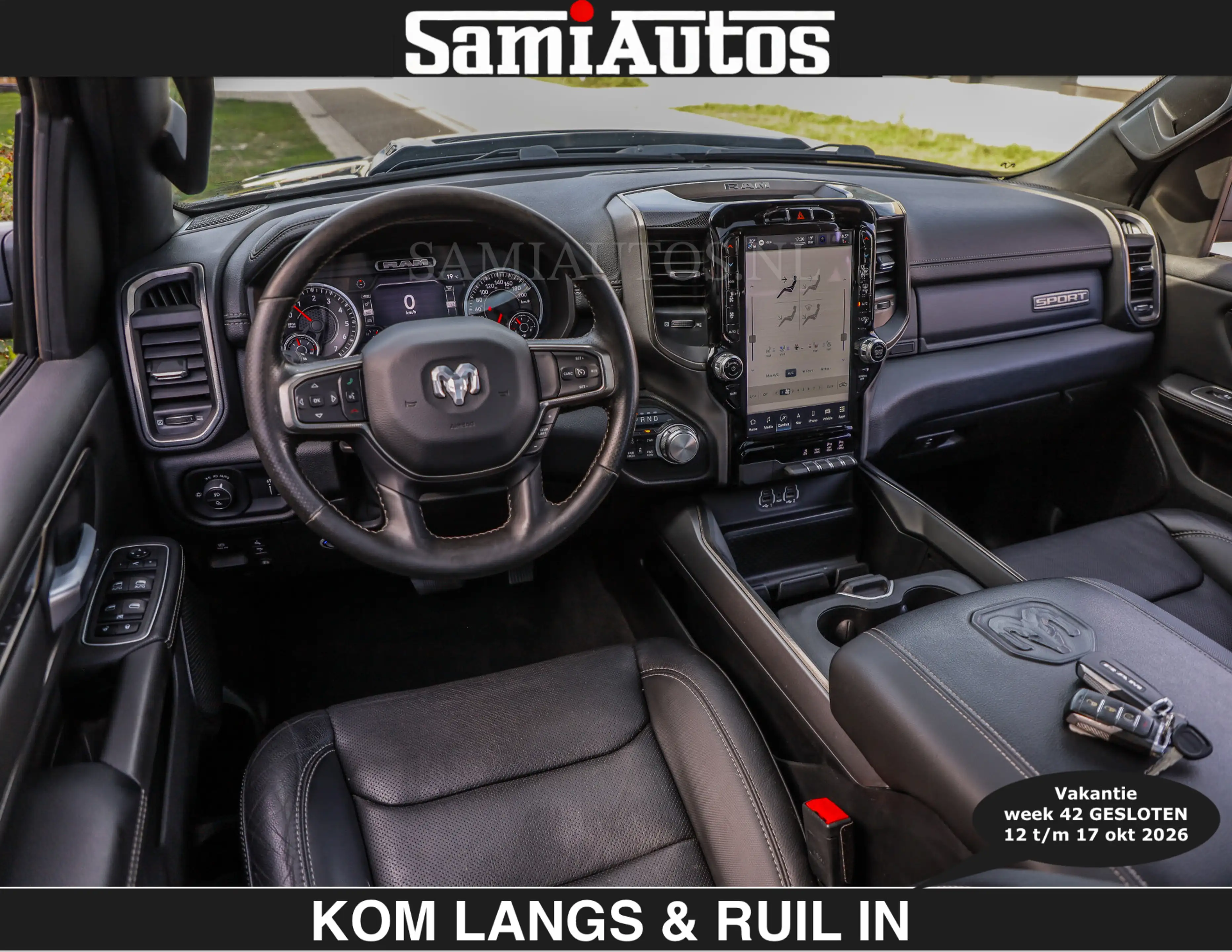 Dodge RAM SPORT | 5.7 V8 HEMI | PANORAMA DAK | GROOT SCHERM — photo 14