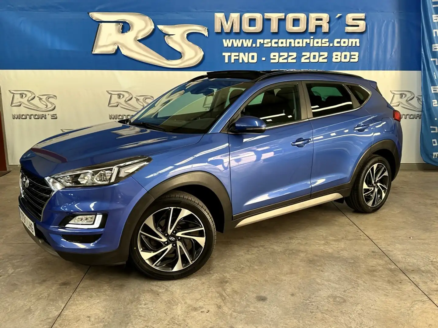 Hyundai TUCSON 1.6 TGDI NLine 4x2 Blau - 1