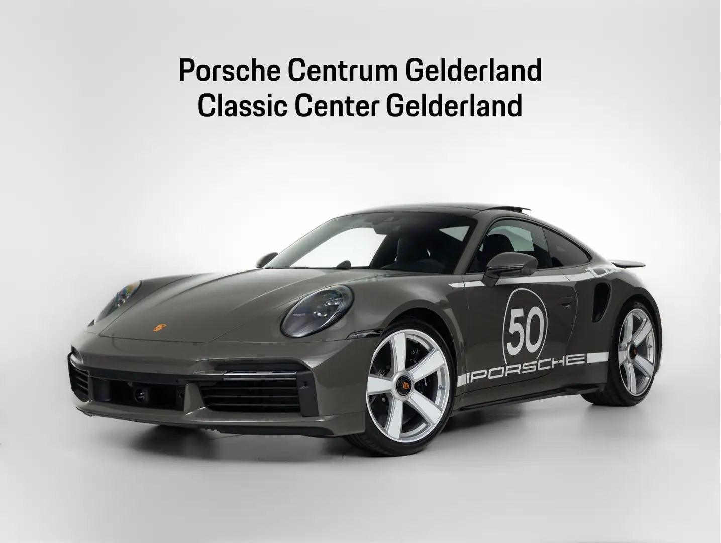 Porsche 992 Turbo 50 Years Grijs - 1