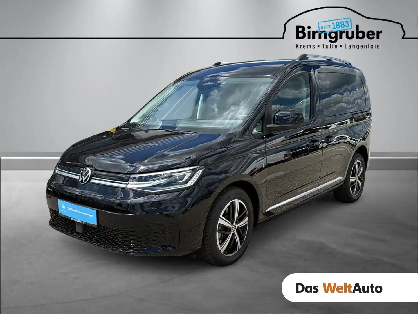 Volkswagen Caddy Style TSI Schwarz - 1