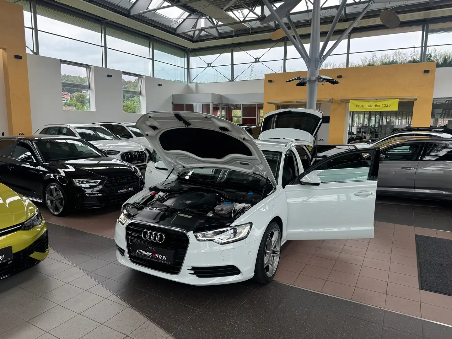 Audi A6 3.0 TDI quattro Kamera Alcantara Keyless Xenon 19" Weiß - 2