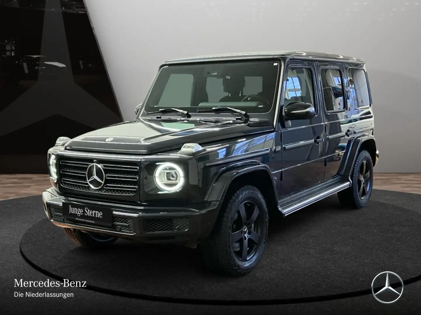 Mercedes-Benz G 500 GSD+360+AHK+MULTIBEAM+STHZG+FAHRASS+SPUR+9G Schwarz - 2