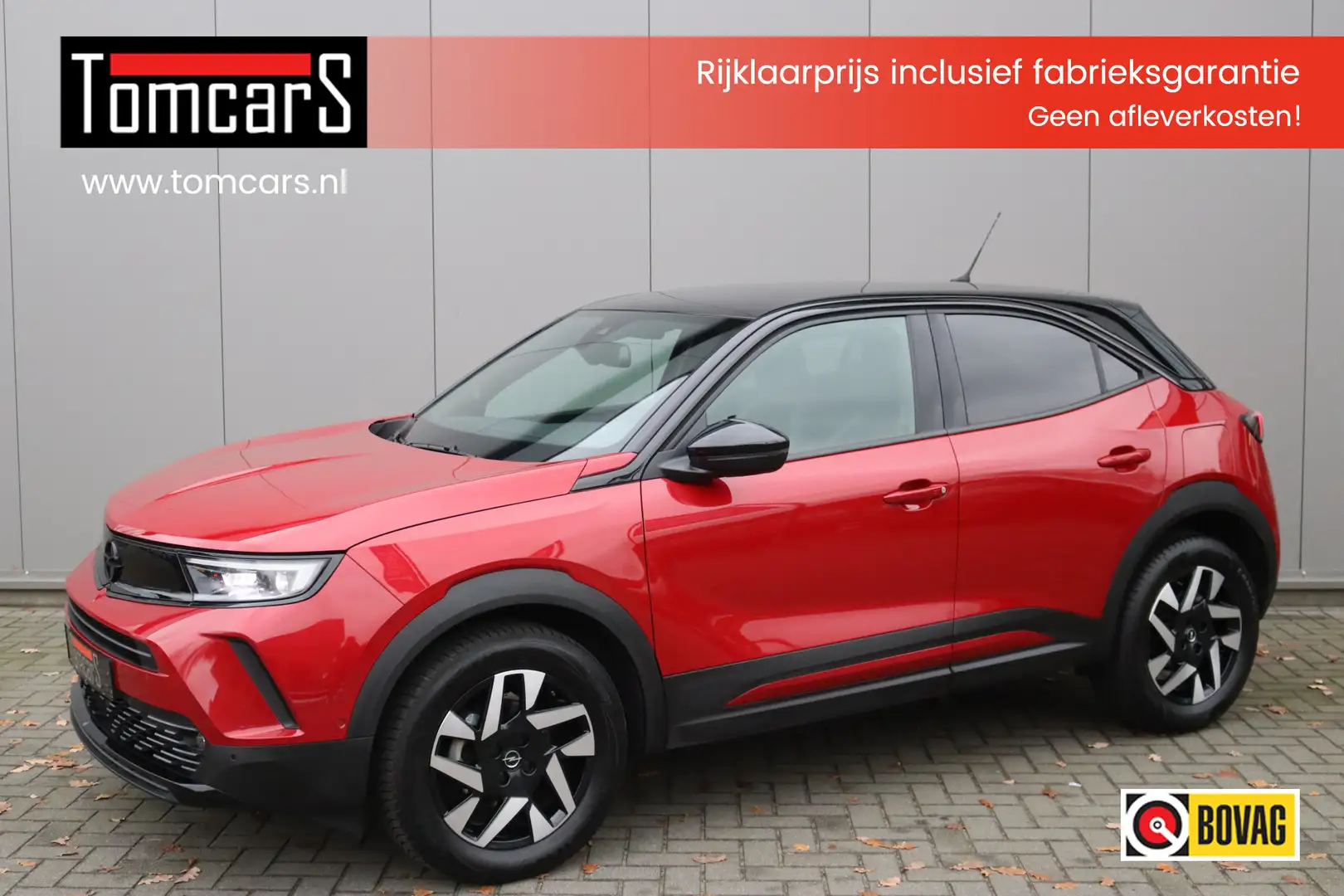 Opel Mokka 1.2 Turbo 130PK Automaat GS Line Navigatie/Camera/ Rood - 1