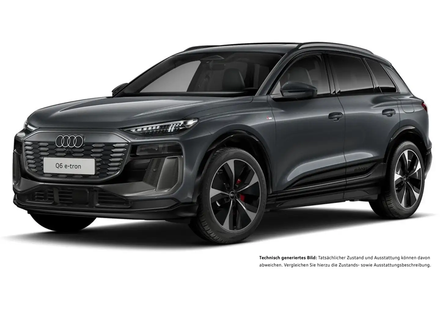 Audi Q6 e-tron quattro S LINE WÄRMEPUMPE PANO B&O AHK Grau - 2