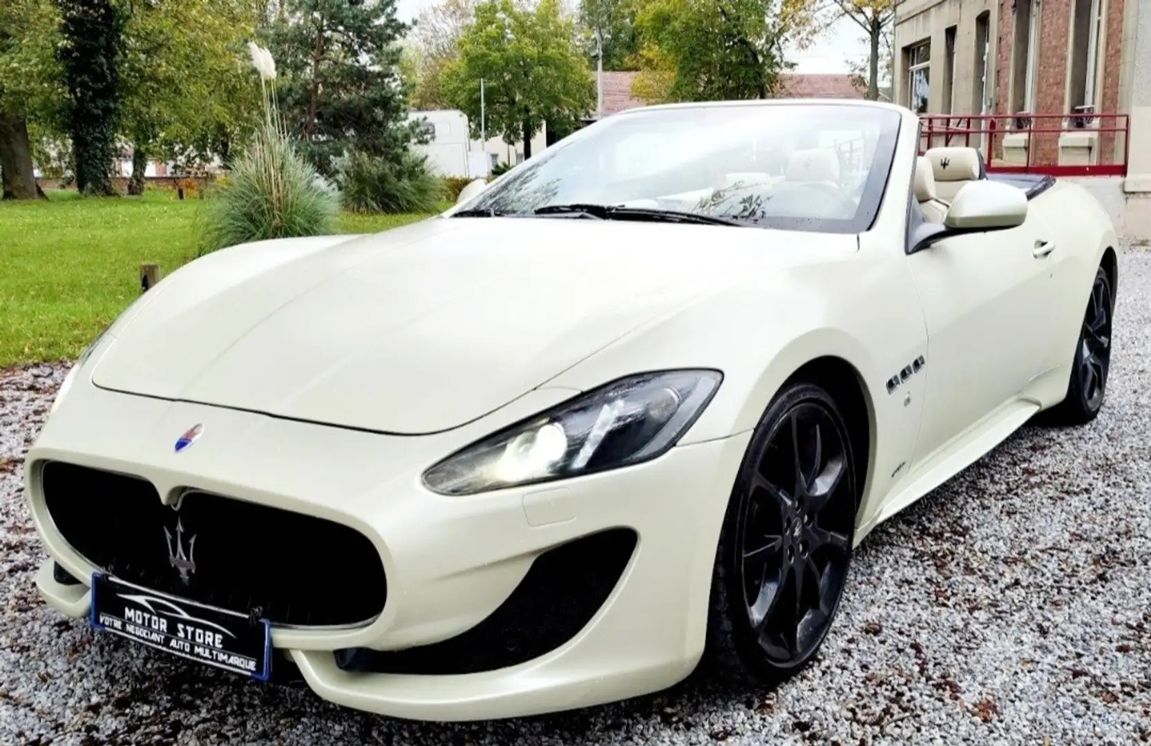 Maserati GranCabrio 4.7 V8 450 Sport A Beyaz - 1