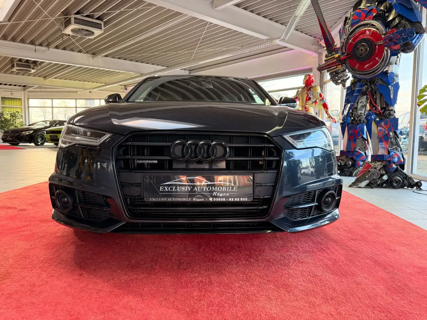 Audi A6 Avant 3.0 TDI 3 x S-Line Headup Pano 21 Zoll Blau - 2