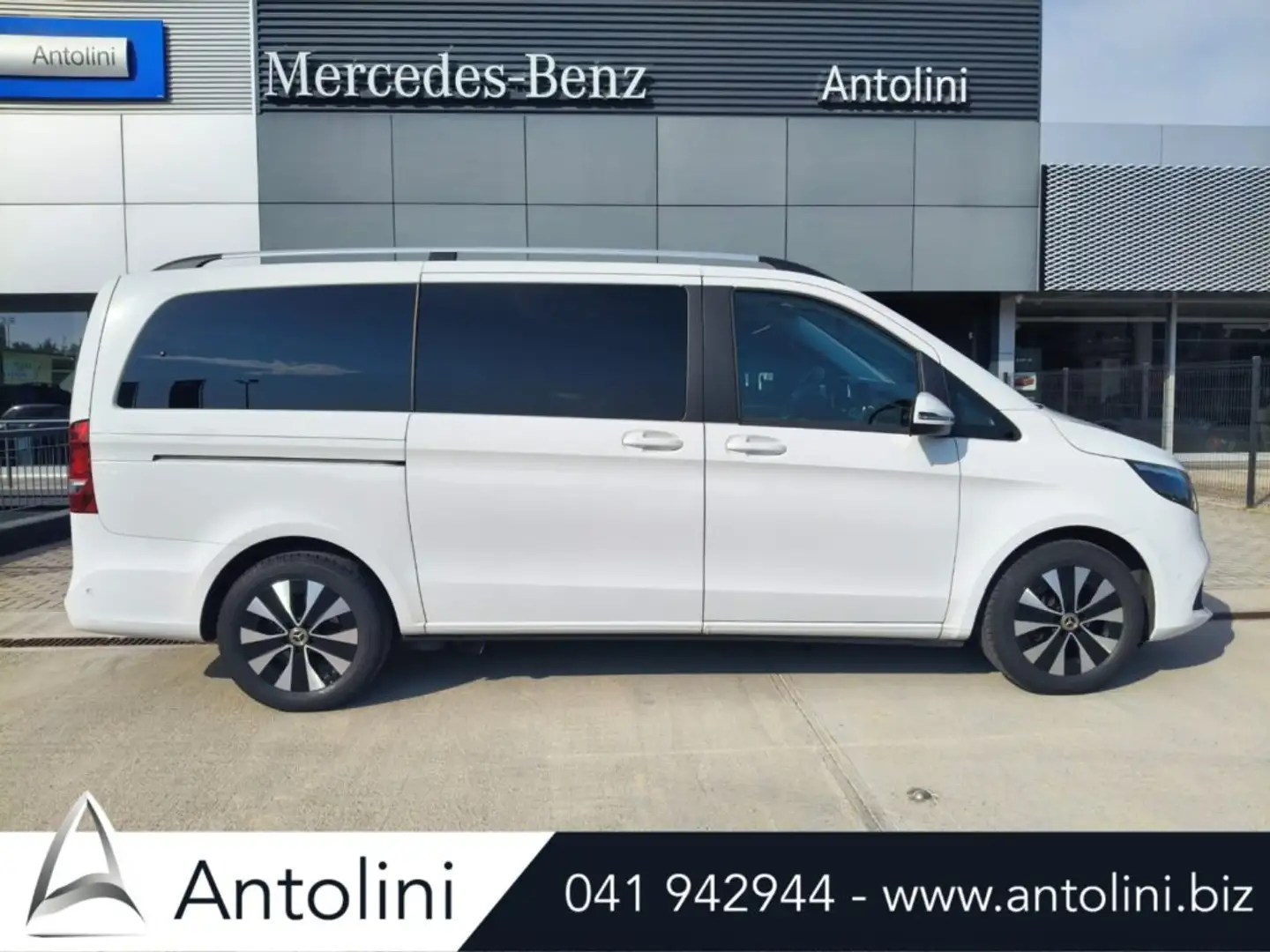 Mercedes-Benz V 220 d Automatic Exclusive Long 7 POSTI "GOMME NUOVE" Bianco - 1