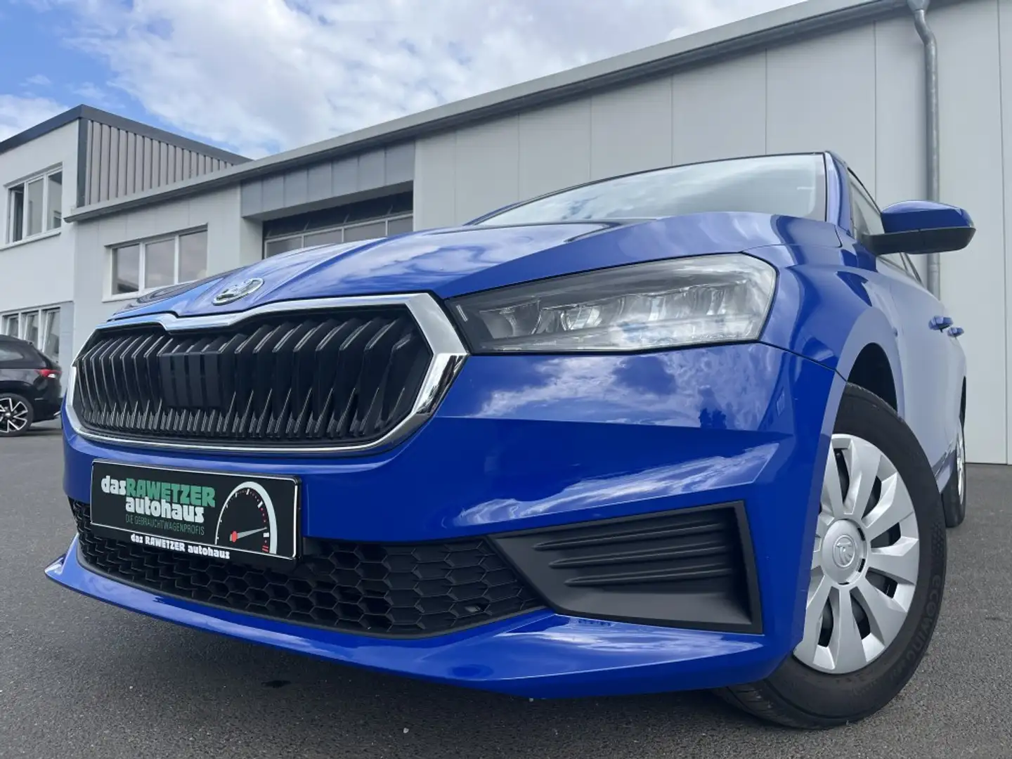 Skoda Fabia 1.0 Active 81€ m. 20% Anzahlung DAB LED ISOFIX U Blau - 1