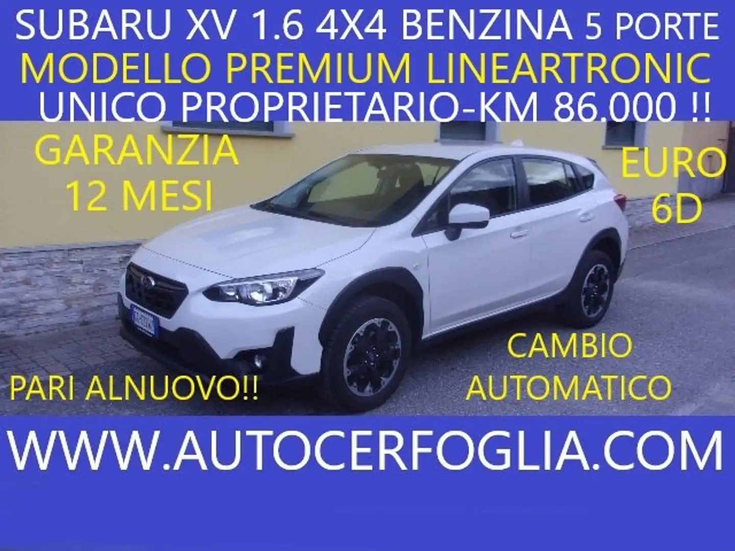 Subaru XV II 2021 1.6i 4X4 Premium lineartronic Wit - 1