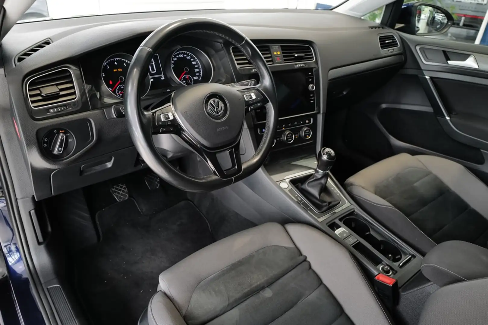 Volkswagen Golf VII Variant 1.4TSI Comfortline Led AHK Pano Nav... Bleu - 2