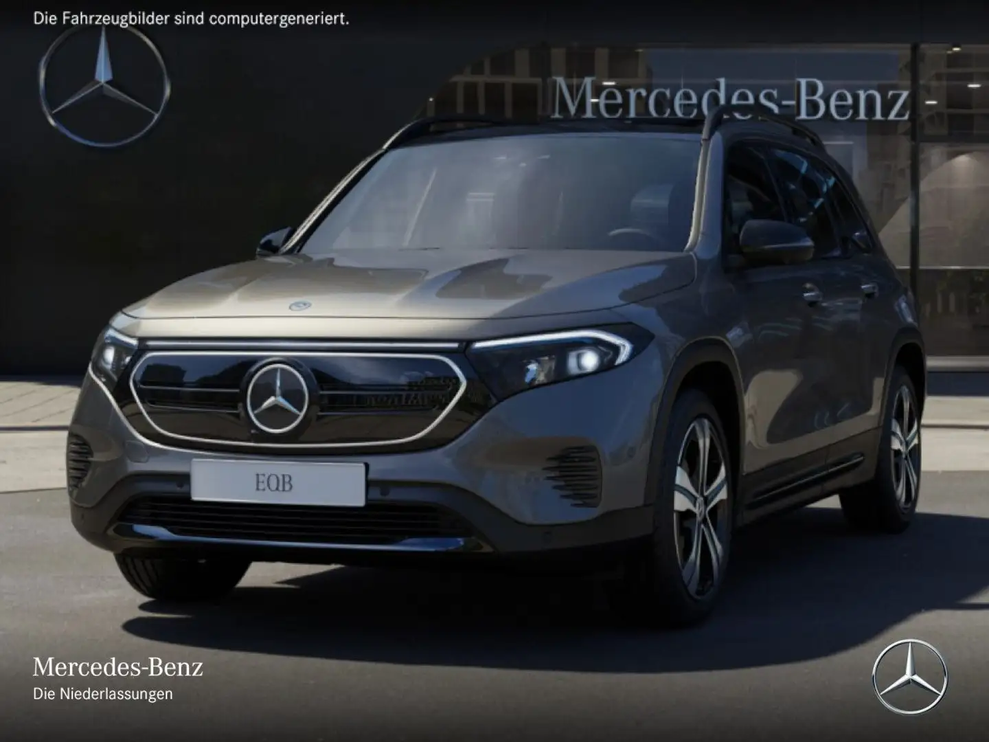 Mercedes-Benz EQB 250 ELECTRICART+NIGHT+PLUS-PAKET+PANO+360+HUD Gris - 2