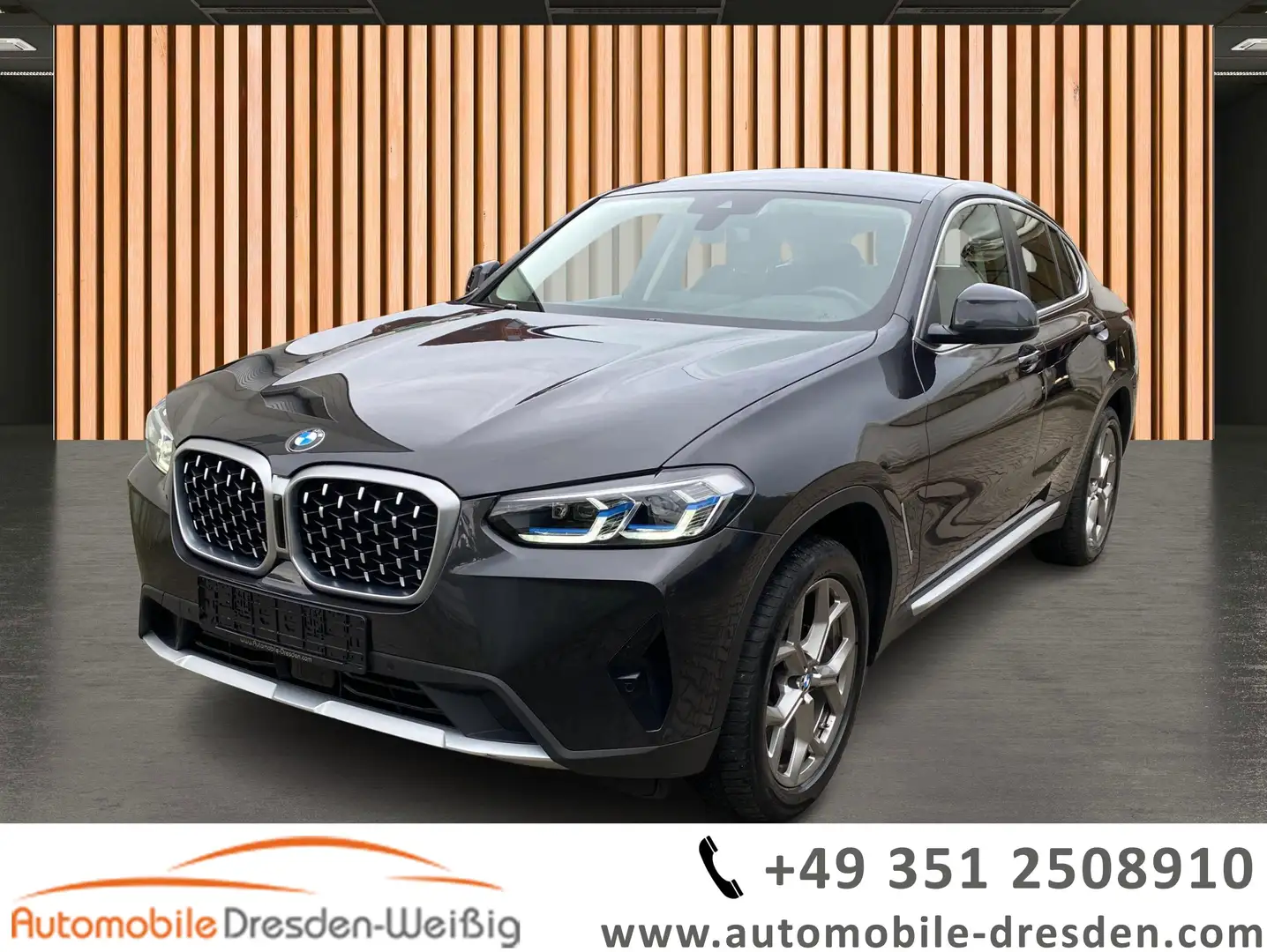 BMW X4 xDrive 20 iA*KeyGo*Laser*ACC*Leder Gris - 1