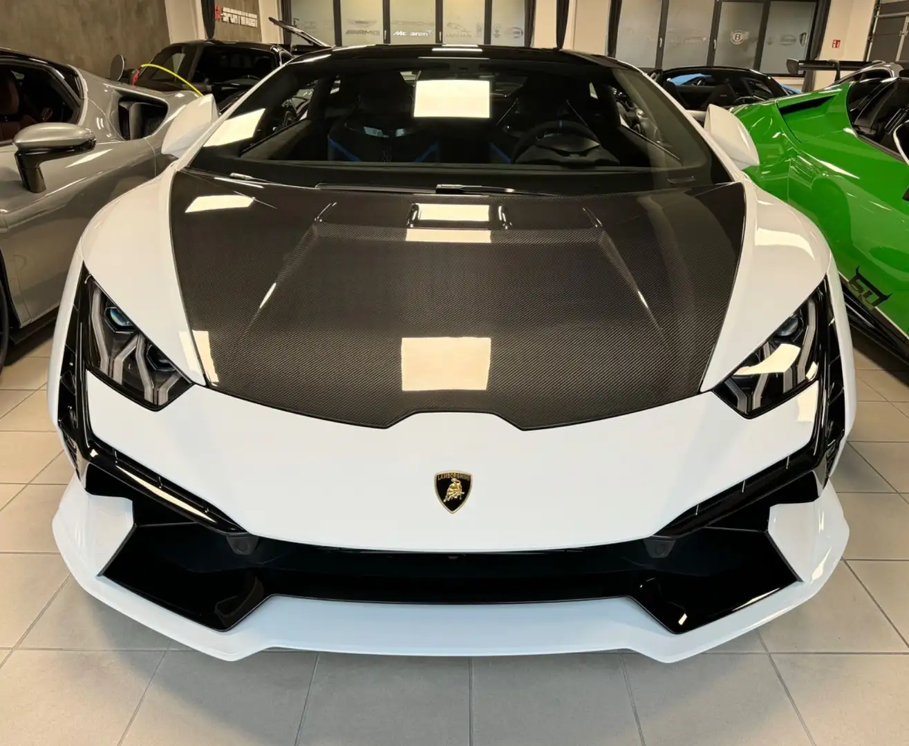 Lamborghini Huracán HURACAN TECNICA CARBON EXT&INT SENSONUM FULLOPT! Weiß - 2