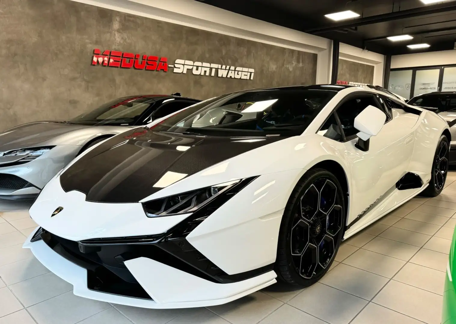 Lamborghini Huracán HURACAN TECNICA CARBON EXT&INT SENSONUM FULLOPT! Weiß - 1