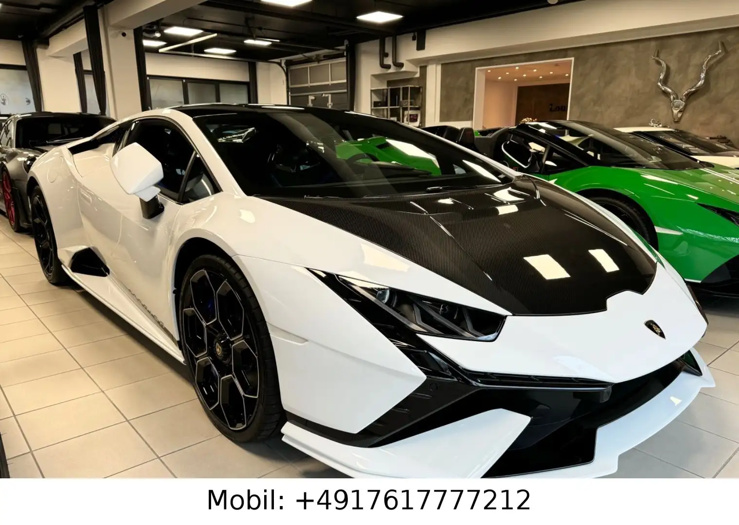Lamborghini Huracán HURACAN TECNICA CARBON EXT&INT SENSONUM FULLOPT! Bílá - 2