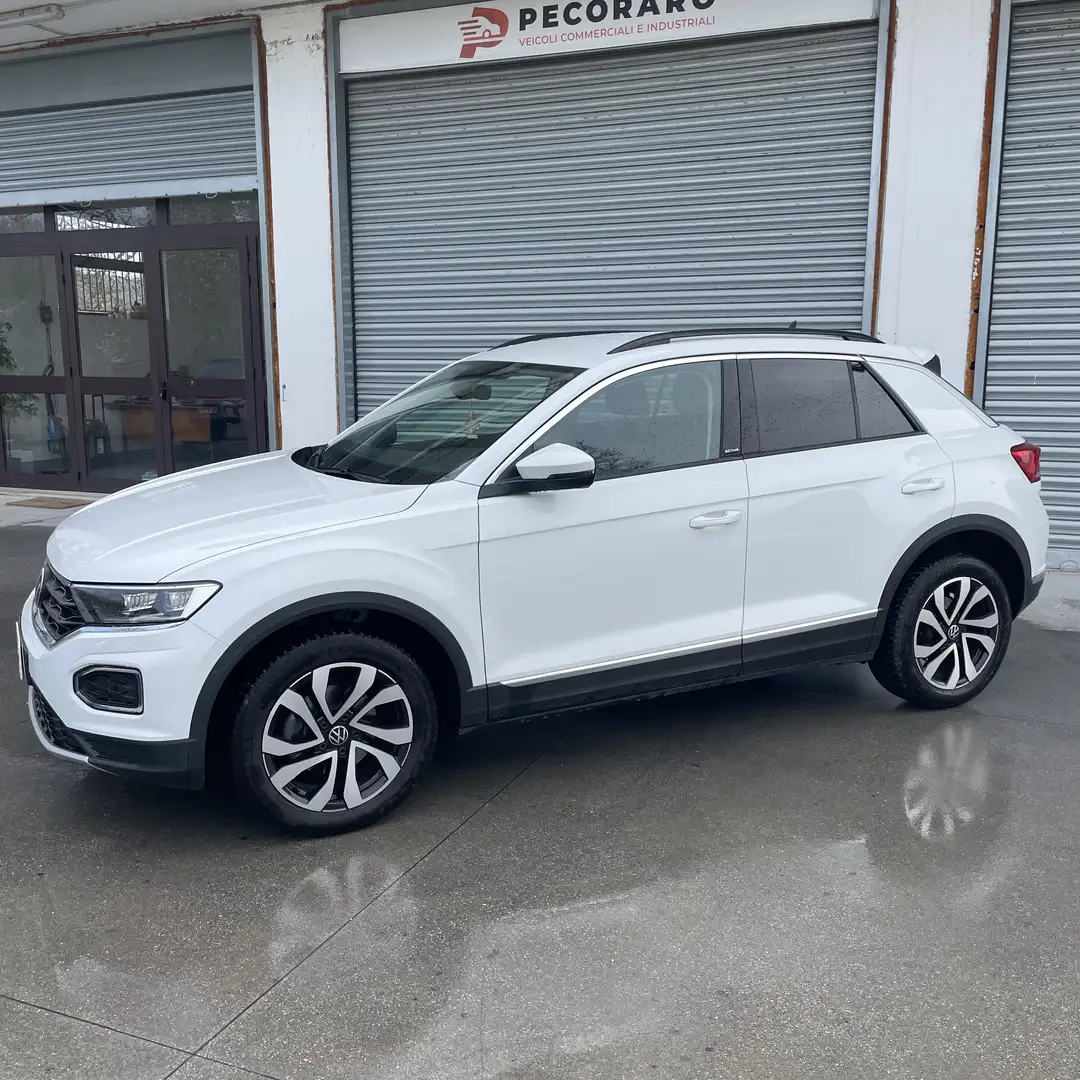 Volkswagen T-Roc 2.0 tdi Style 116 cv LED Bianco - 1