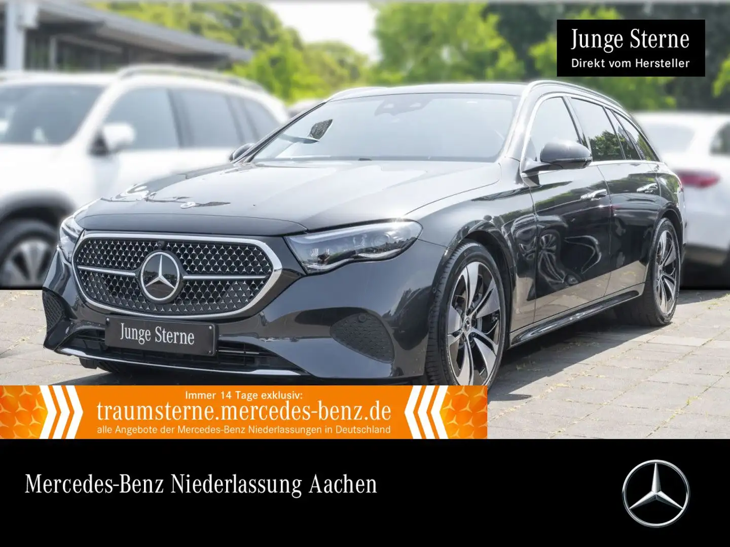 Mercedes-Benz E 300 de T Avantgarde Fahrass 360° Distr. HUD AHK Gris - 1